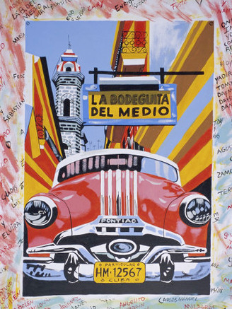 Cuban Paintings, Havana, Cuba, West Indies, Central America