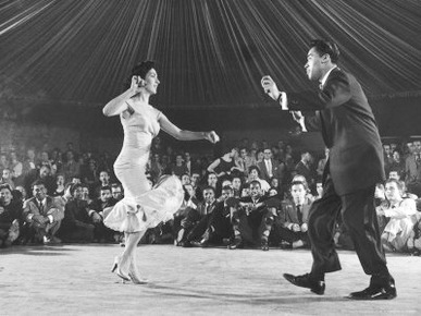 Professional Cuban Dance Team Known as Pete and Millie Showing Off the Mambo