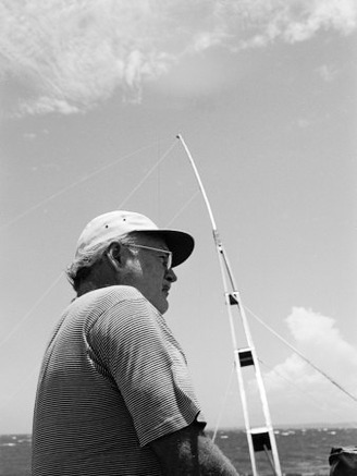Author Ernest Hemingway Participating in a Cuban Fishing Tournament