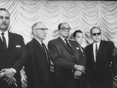 Anti-Castro Cuban Exile Leaders in Us