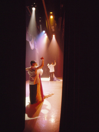 Cuban-Americans Perform a Revue of Music and Dance at a Theater